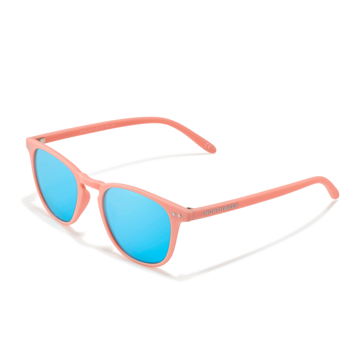 Wall Pale Pink - Ice Blue Polarized